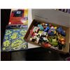 Image 2 : LOT OF DISNEY TOYS, BOOKS AND MOVIES AND TOTE OF TOYS