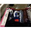 Image 2 : BOX OF CANUCKS CLOTHING AND COLLECTABLES