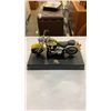 Image 2 : MSUCLE CAR COIN BANK, MODEL CAR AND MOTORCYCLE FIGURE