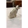 Image 9 : CAST IRON DOG COIN BANK AND METAL MINERVA GERMAN DOLL HEAD BUST