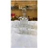 Image 1 : CRYSTAL DECANTER AND 4 GLASSES