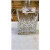 Image 3 : CRYSTAL DECANTER AND 4 GLASSES