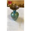 Image 3 : CLOISONNE STYLE VASE AND LIDDED DISH