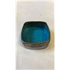 Image 8 : CLOISONNE STYLE VASE AND LIDDED DISH