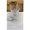 Image 12 : CRYSTAL DECANTER AND 4 GLASSES