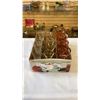 Image 1 : TRAY OF CRYSTAL AND COLORED GLASSES