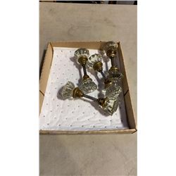 4 ANTIQUE DOORKNOBS