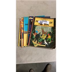 1970s TINTIN COMICS