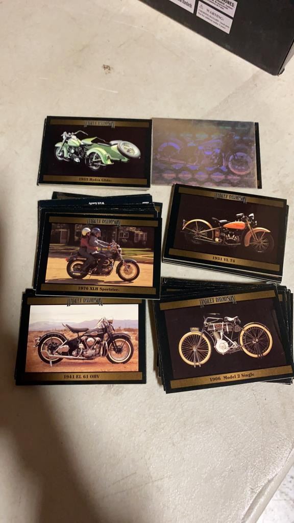 HARLEY DAVIDSON COLLECTOR CARDS