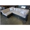 Image 2 : BRAND NEW PREMIUM SMALL L OUTDOOR SECTIONAL RETAIL $1199 W/ LIGHT GREY CUSHIONS AND 2 ACCENT PILLOWS