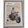 Image 2 : LOT OF ORIGINAL HARLEY DAVIDSON ADS 1950s