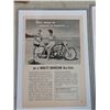 Image 4 : LOT OF ORIGINAL HARLEY DAVIDSON ADS 1950s