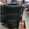 Image 1 : SET OF 4 MICHELIN 245/50R18 M+S TIRES