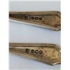 Image 5 : 5 CB&S SPOONS WITH STERLING SILVER HALLMARKS
