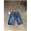 Image 1 : PAIR OF TRUE RELIGION BILLY SUPER T JEAN SHORTS SIZE 30 - RETAIL $345