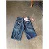 Image 2 : PAIR OF TRUE RELIGION BILLY SUPER T JEAN SHORTS SIZE 30 - RETAIL $345