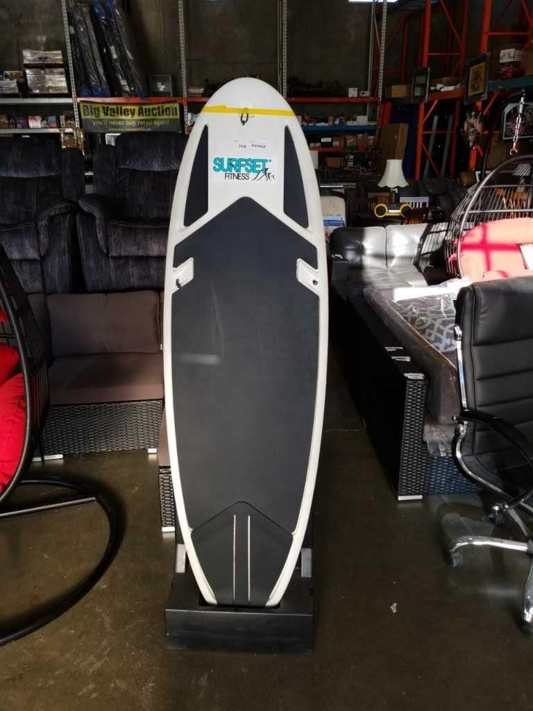 SURFSET FITNESS RIP SURFER X SURF FITNESS TRAINING BOARD WITH STAND