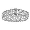 Image 1 : Natural 6.55 CTW Diamond Bracelet 18K White Gold - REF-758W7H