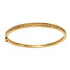 Image 1 : Natural 0.15 CTW Diamond Bracelet 14K Yellow Gold - REF-101F7M