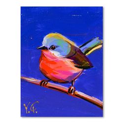 Yasna Godovanic, Original Acrylic Painting on Board, Hand Signed with Letter of Authenticity.