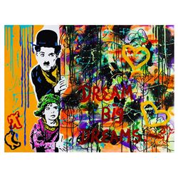 Nastya Rovenskaya- Mixed Media "Hide & Seek"