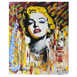 Nastya Rovenskaya- Mixed Media "Marilyn Monroe II"