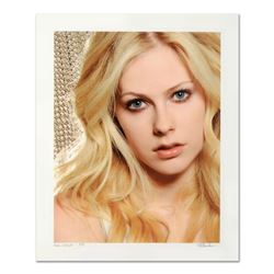 Rob Shanahan, "Avril Lavigne" Hand Signed Limited Edition Giclee with Certificate of Authenticity.