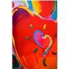 Image 4 : Peter Max- Original Mixed Media "Angel with Heart"