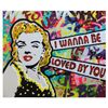 Image 1 : Nastya Rovenskaya- Mixed Media "I Wanna Be Loved By You"