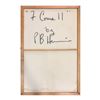 Image 2 : Paul Blaine Henrie (1932-1999), "7 Come 11" Hand Signed Original Painting on Canvas (48"x30") with L