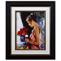 Igor Semeko- Hand Embellished Giclee on Canvas "Blessings"