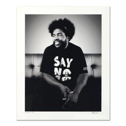 Rob Shanahan,  Questlove  Hand Signed Limited Edition Giclee with Certificate of Authenticity.