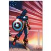 Image 1 : Marvel Comics "Captain America Theatre of War: America First. #1" Numbered Limited Edition Giclee on