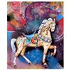 Image 1 : Yankel Ginzburg, "Carousel" Hand Signed Limited Edition Serigraph with Letter of Authenticity.