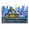 Image 1 : Todd Goldman, "Smelly Cab Drivers" Original Acrylic Painting on Gallery Wrapped Canvas (72" x 48"), 