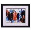 Image 1 : Jenik Cook, Framed Original Watercolor Painting, Hand Singed with Letter of Authenticity.