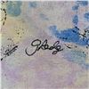 Image 2 : Gail Rodgers, "Leonardo's Horse" Hand Signed Original Hand Pulled Silkscreen Mixed Media on Canvas w