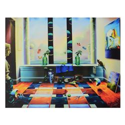 Ferjo, "Mystic View" Limited Edition on Canvas, Numbered and Signed with Letter of Authenticity.