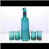 Image 1 : Murano Glass Caraffe with Four Glasses
