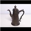 Image 2 : British Silvered Brass Coffee Pot Ca. 1