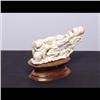 Image 1 : Moose Horn Carving - Bear Family