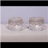 Image 1 : Two Gold Rimmed Glass Cups