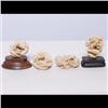 Image 1 : Four Dragons Carved from Cohiba Nuts