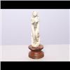 Image 1 : Carved Stag Antler Figure of a Maiden