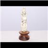 Image 2 : Carved Stag Antler Figure of a Maiden