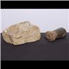 Image 1 : Stone Maul and Paint Mortar Fragments