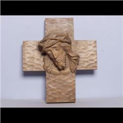 Carved Wooden Christ Figure