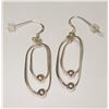 Image 1 : Silver Earrings (~weight 2.5g), Suggested Retail Value $60