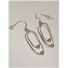 Image 2 : Silver Earrings (~weight 2.5g), Suggested Retail Value $60