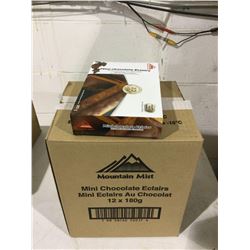 Case of Mini Chocolate Eclairs (12 x 180g)